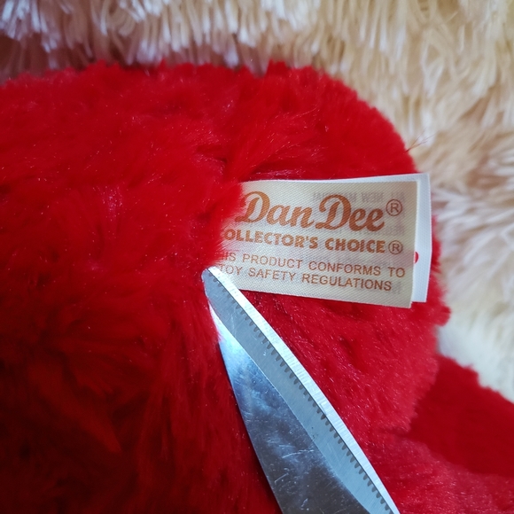 VALENTINES Dan Dee PLUSH SWEETHEART TEDDY BEAR W TAGS - Picture 3 of 6